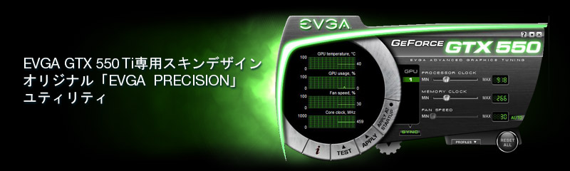 GTX 550 Ti custom Precision Skin!