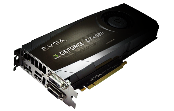 EVGA GTX 680 Mac 版グラフィック 